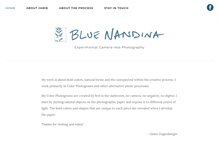 Tablet Screenshot of bluenandina.com